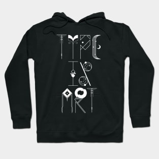 Type is Art (white) Hoodie